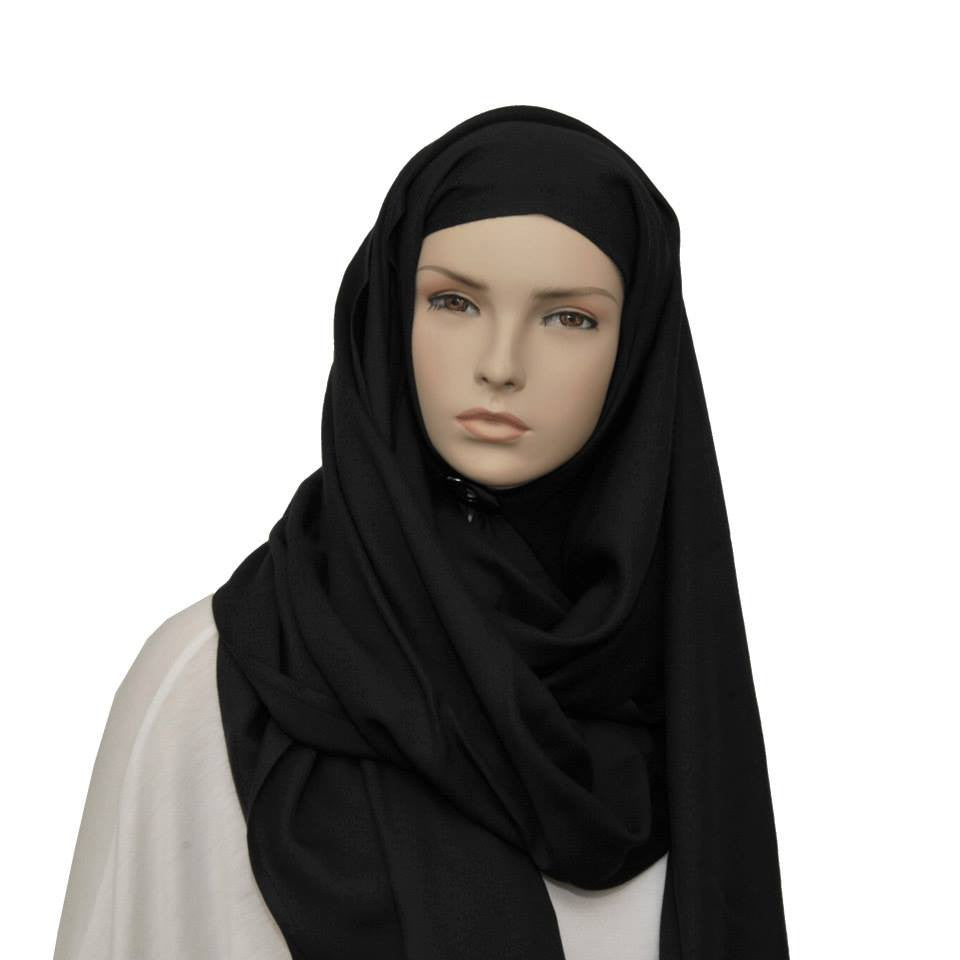 Pearl Daisy - Black Matte Hoojab - iloveza.com