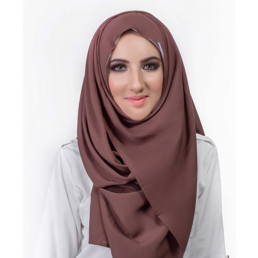 Pearl Daisy - Cocoa Weightless Hi-Lo Hoojab - iloveza.com - 1
