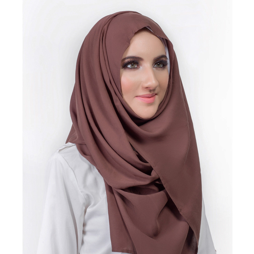 Pearl Daisy - Cocoa Weightless Hi-Lo Hoojab - iloveza.com - 2