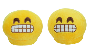 Emoji Slippers - Grinning - iloveza.com - 1