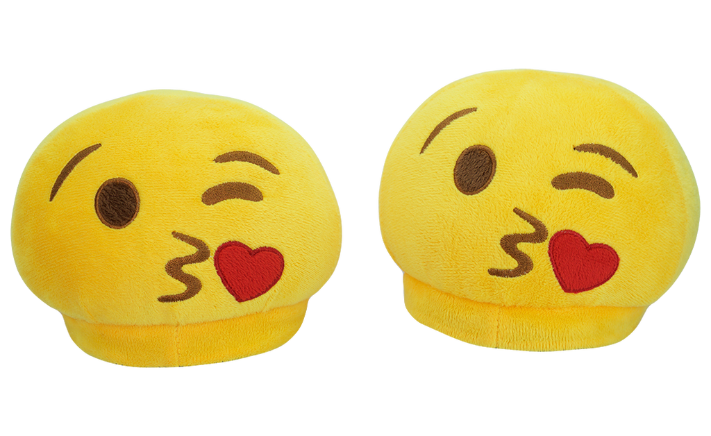 Emoji Slippers - Kissy Face - iloveza.com