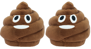 Emoji Slippers - Smiley Poo - iloveza.com - 1