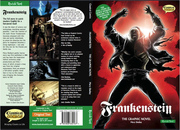 Knowledge Thirst Media - Frankenstein (Quick Text) - iloveza.com - 2