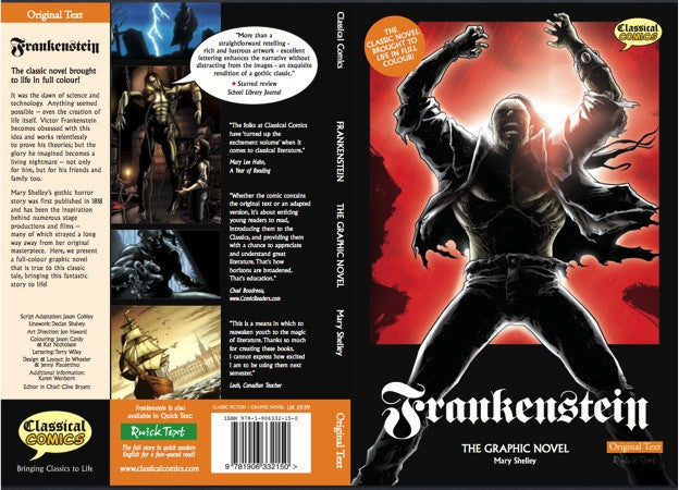 Knowledge Thirst Media - Frankenstein (Original Text) - iloveza.com - 2