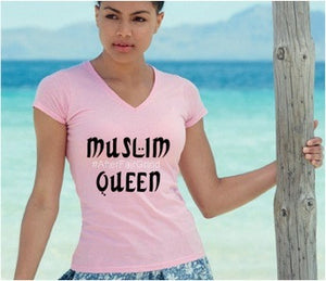 Fajr Apparel - Muslim Queen T-Shirt - iloveza.com
