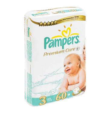 Pampers Premium Care Mega Pack (120) Size 3 (4 - 9kg) - iloveza.com