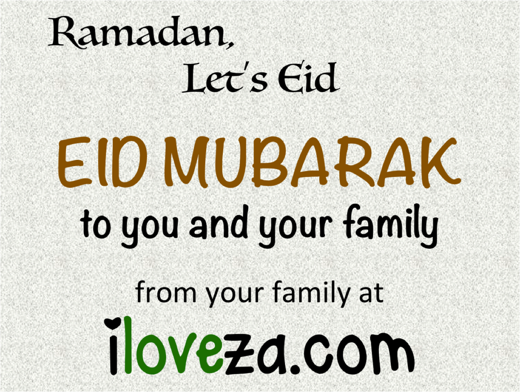 Eid Mubarak