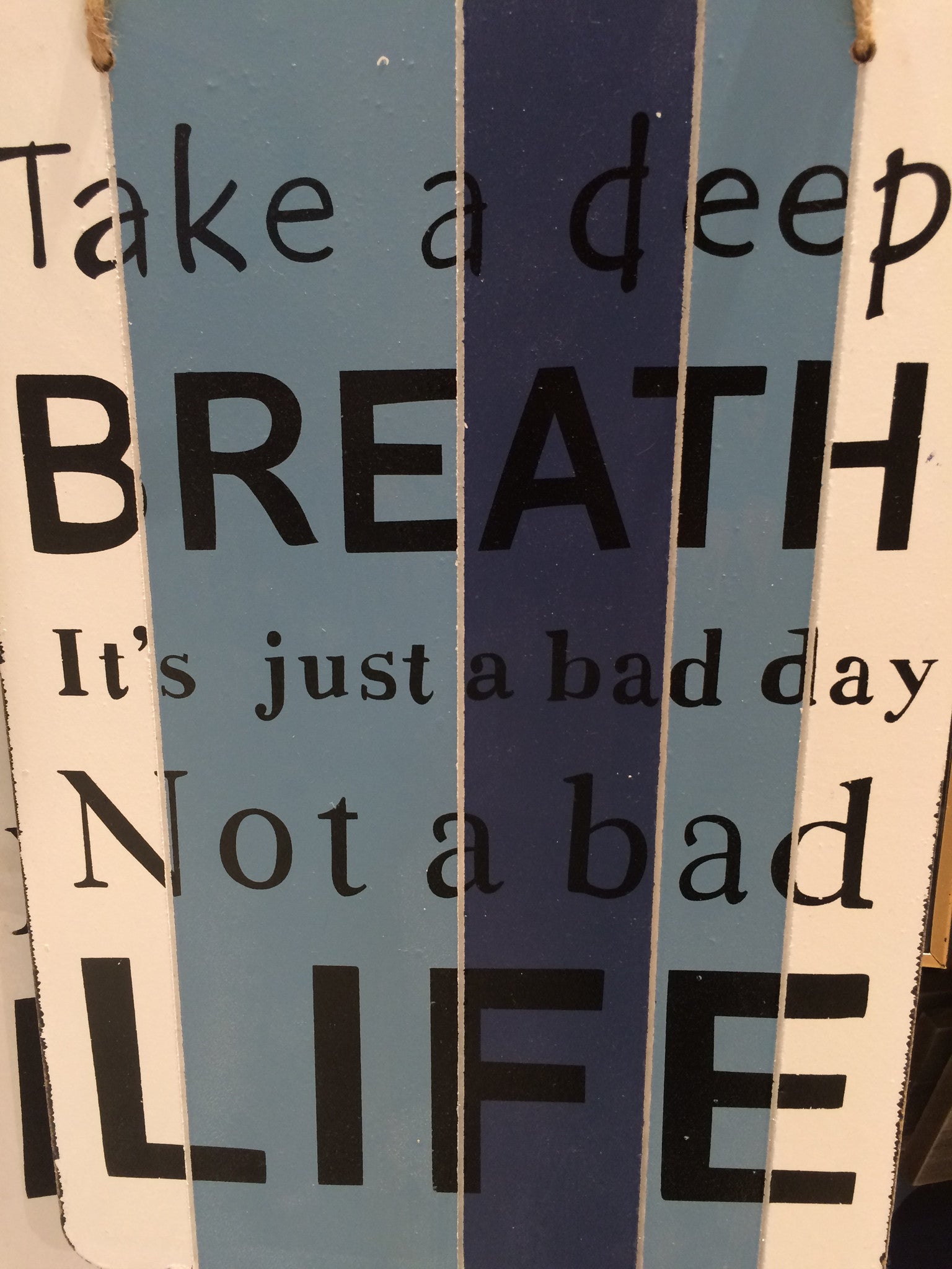 Take a Deep Breath Frame - iloveza.com - 1