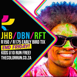 Events - 08 July 2016 - The Color Run SA (Early Bird Tix) - iloveza.com